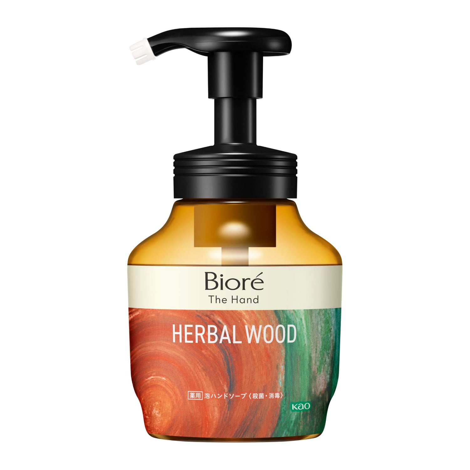 BIOREu Hand Foam Soap Deep Warm Herbal Wood Scent 280ml