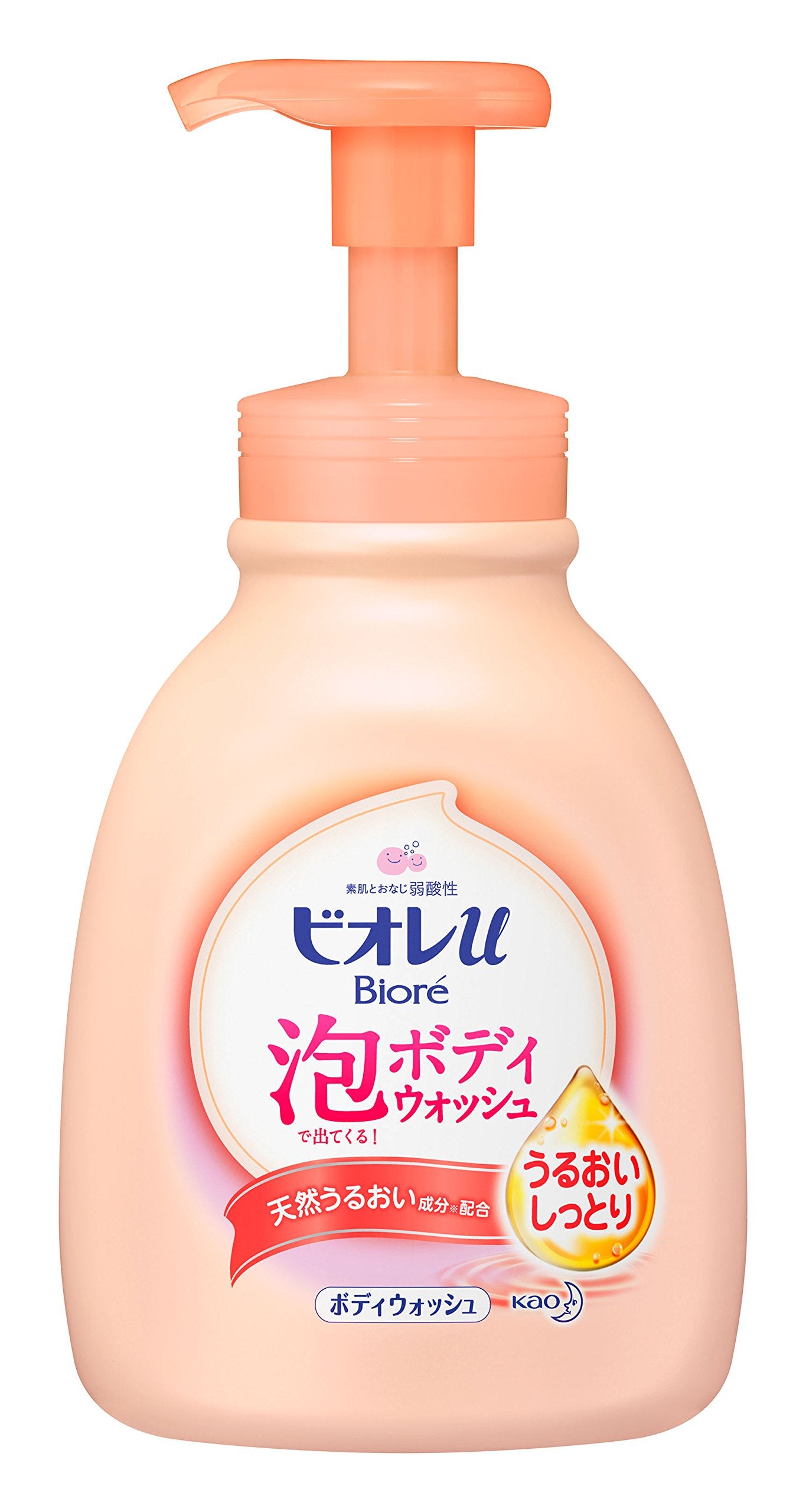 BIOREu Foaming Body Wash Moisturizing Hydration 450ml
