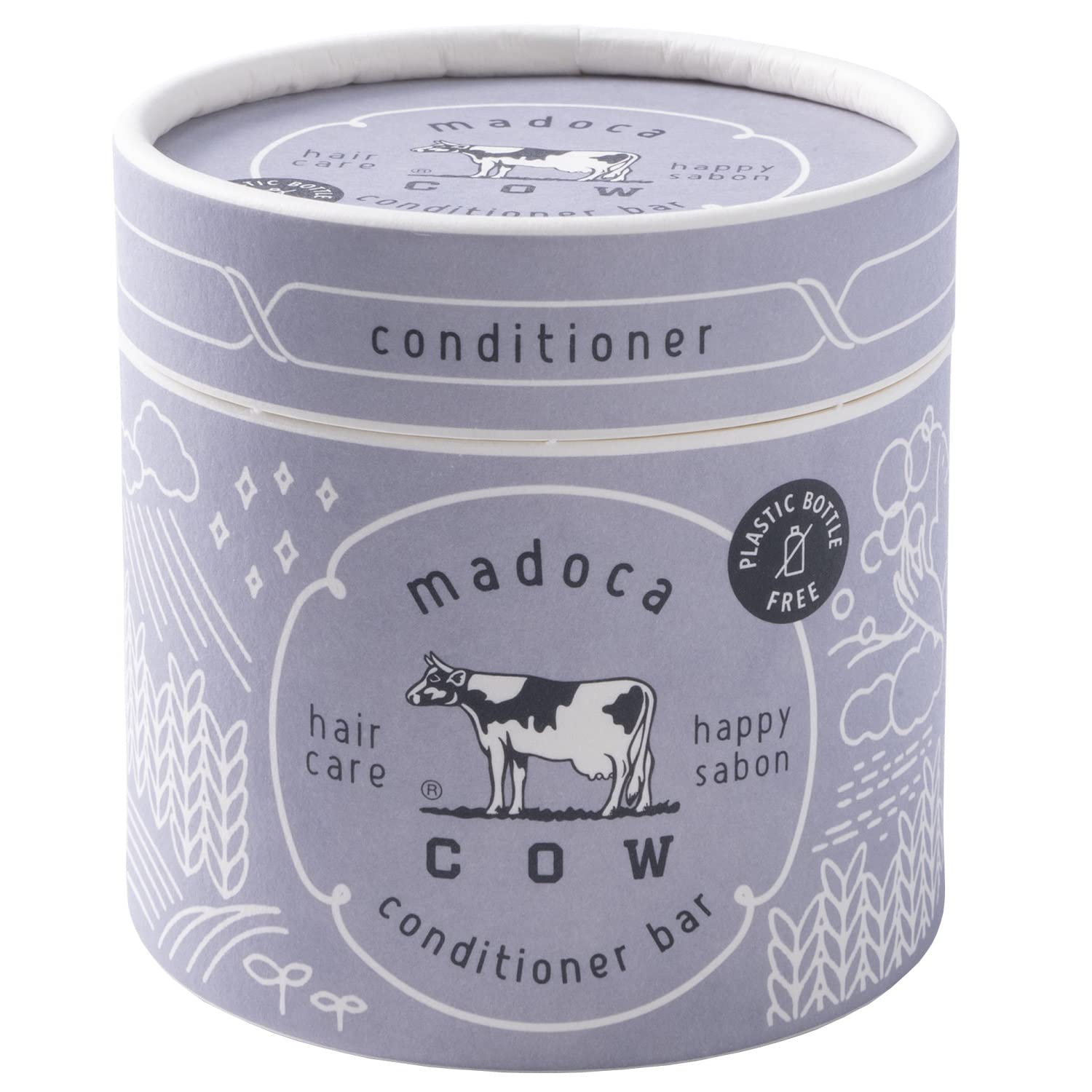 Bison madoca Conditioner Bar Gentle Happy Soap Scent Milk Soap