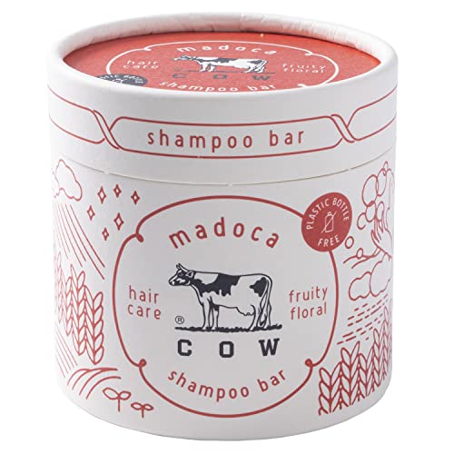 Bison madoca Shampoo Bar Fresh Fruity Floral Scent Milk Soap