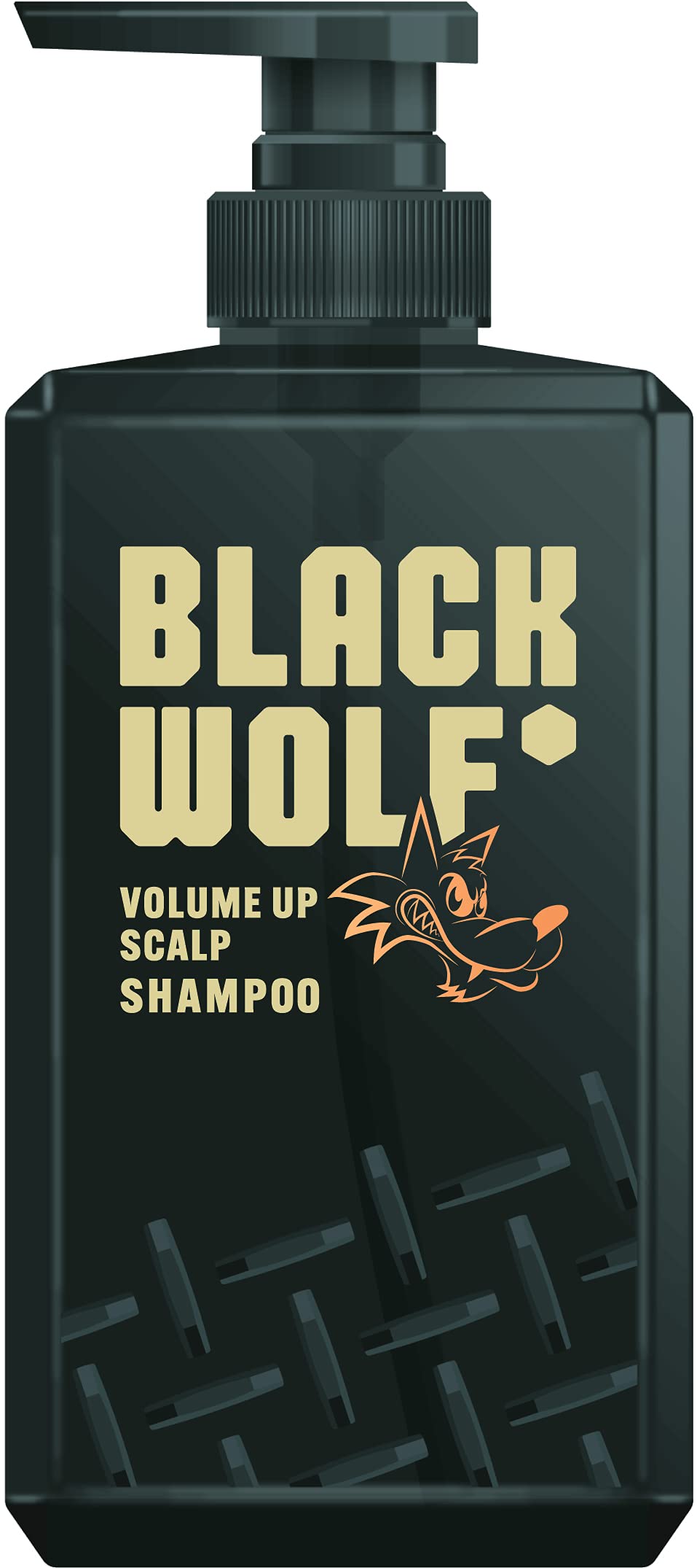 BLACK WOLF Volume Up Scalp Shampoo for Black Hair 380ml