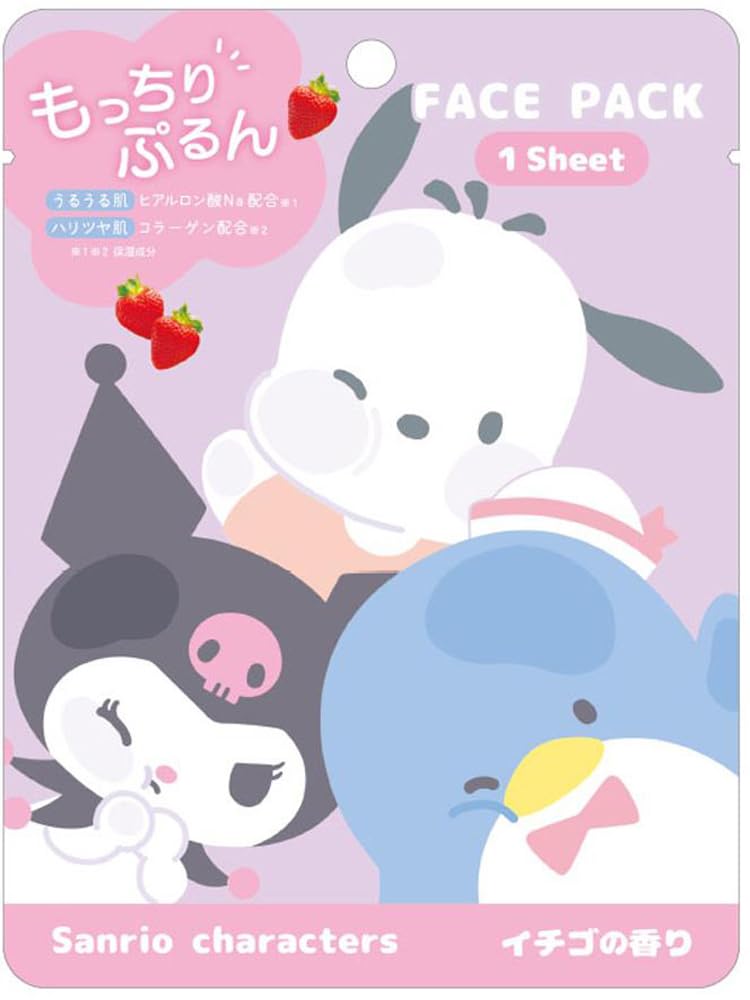 Blippo Sanrio Characters Face Pack for Dry Skin Care