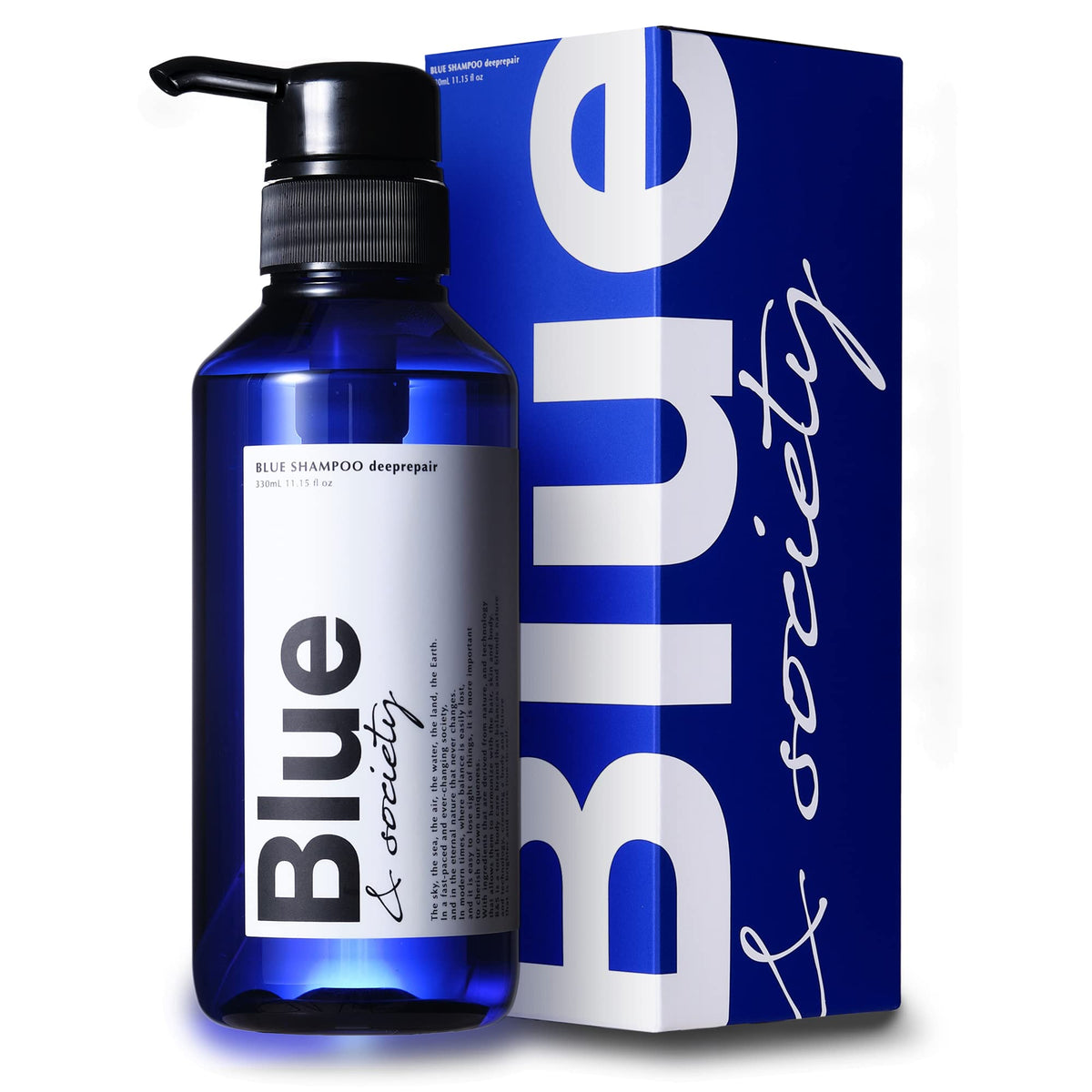 Blue &amp; society Jasmine &amp; White Musk Shampoo 325ml for Men