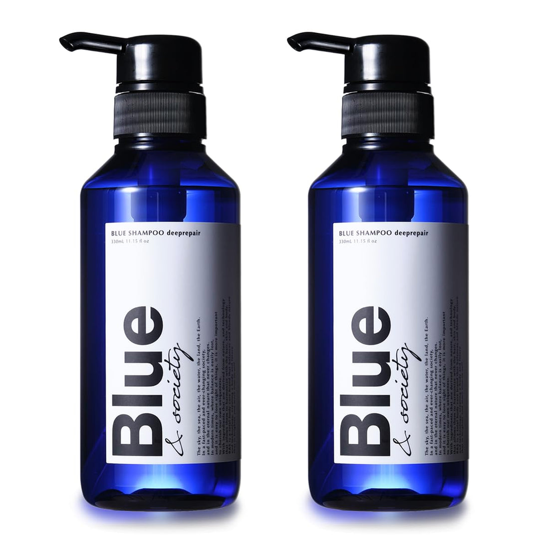 Blue &amp; society Jasmine and White Musk Shampoo Set 2x325ml