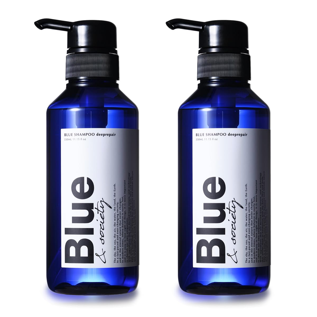 Blue &amp; society Jasmine and White Musk Shampoo Set 2x325ml