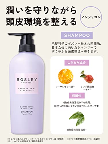 Bosley Shampoo Refill Relaxing Flower Scent 320ml