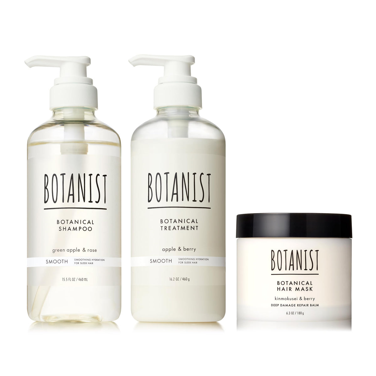 BOTANIST Smooth Deep Damage Care Hair Treatment Set