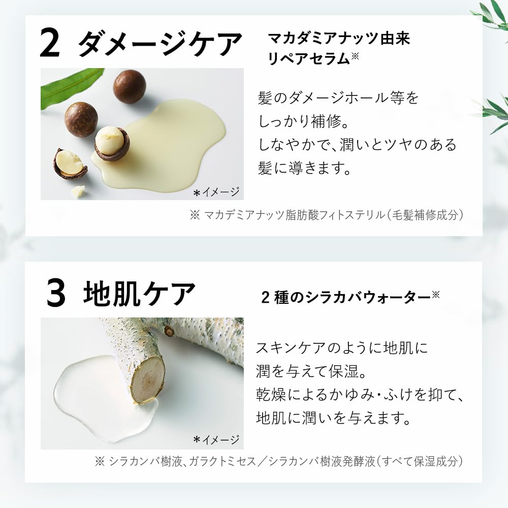 BOTANIST Smooth &amp; Deep Moist Shampoo and Treatment Set for Japanese Hair Care