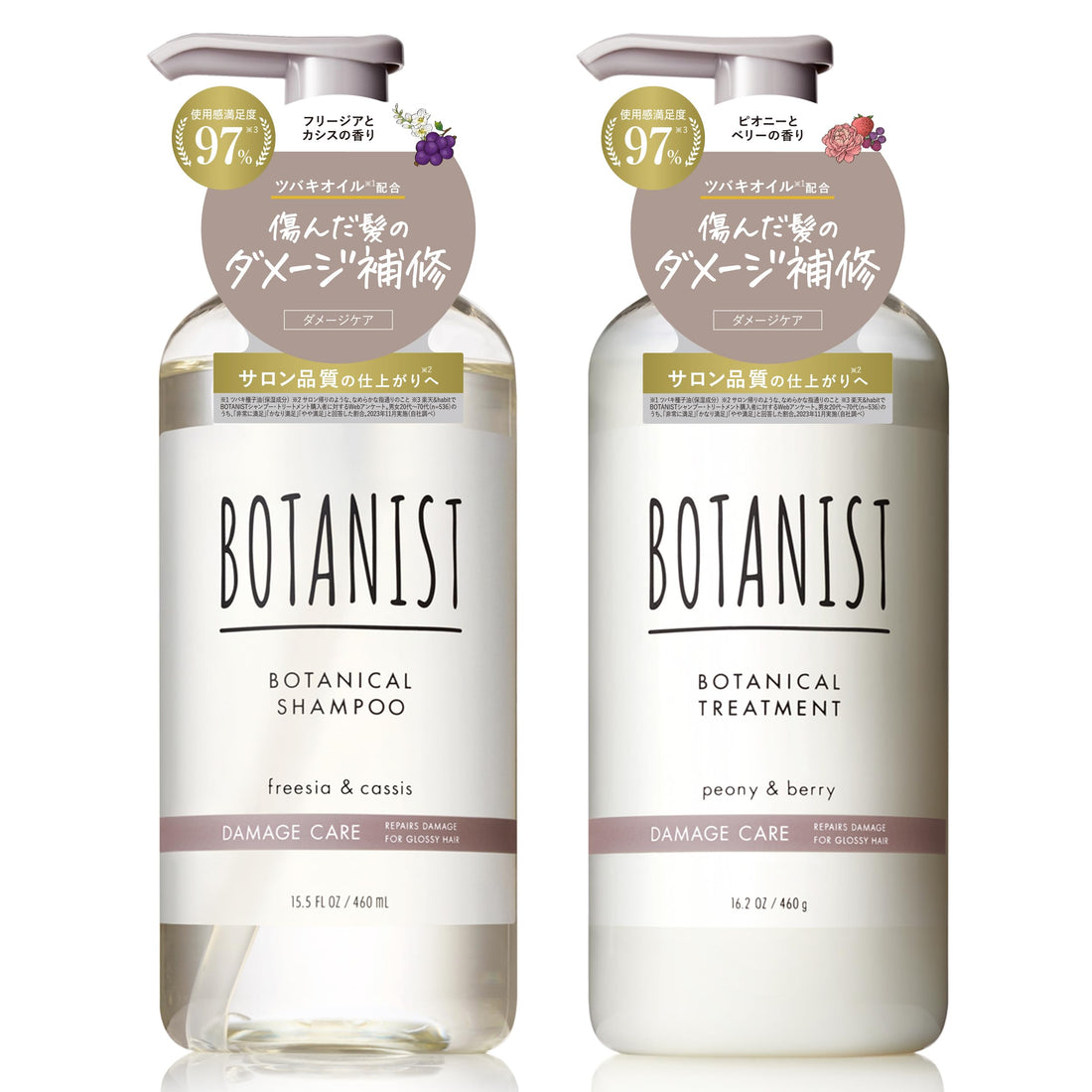 BOTANIST Hair Treatment Set for Damage Care with Naturally Derived Ingredients