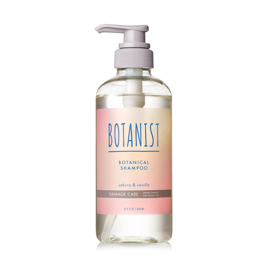 BOTANIST Botanical Shampoo Damage Care, Sakura & Vanilla Scent
