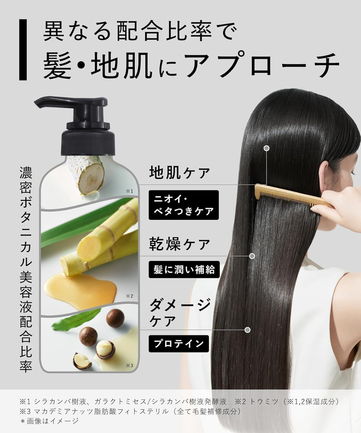 BOTANIST Moist Shampoo Refill 400ml for Japanese Hair Care