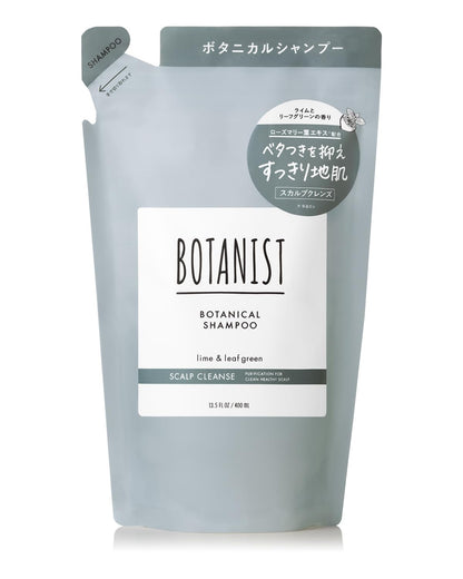 BOTANIST Scalp Cleanse Shampoo Refill 400ml for Japanese Hair Care