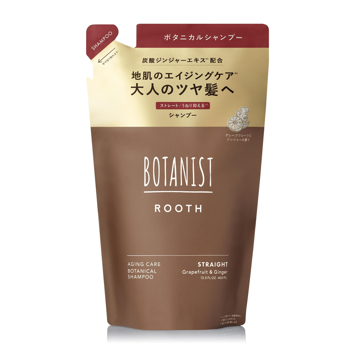 BOTANIST ROOTH Shampoo Refill 400ml for Aging Care