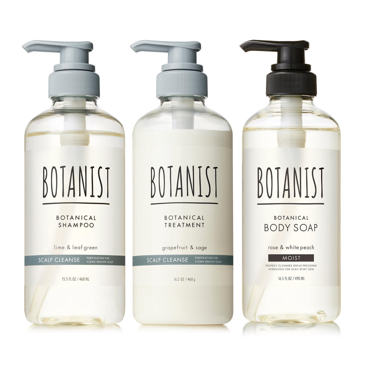 BOTANIST Shampoo et Traitement Hydratant 3 pièces Set