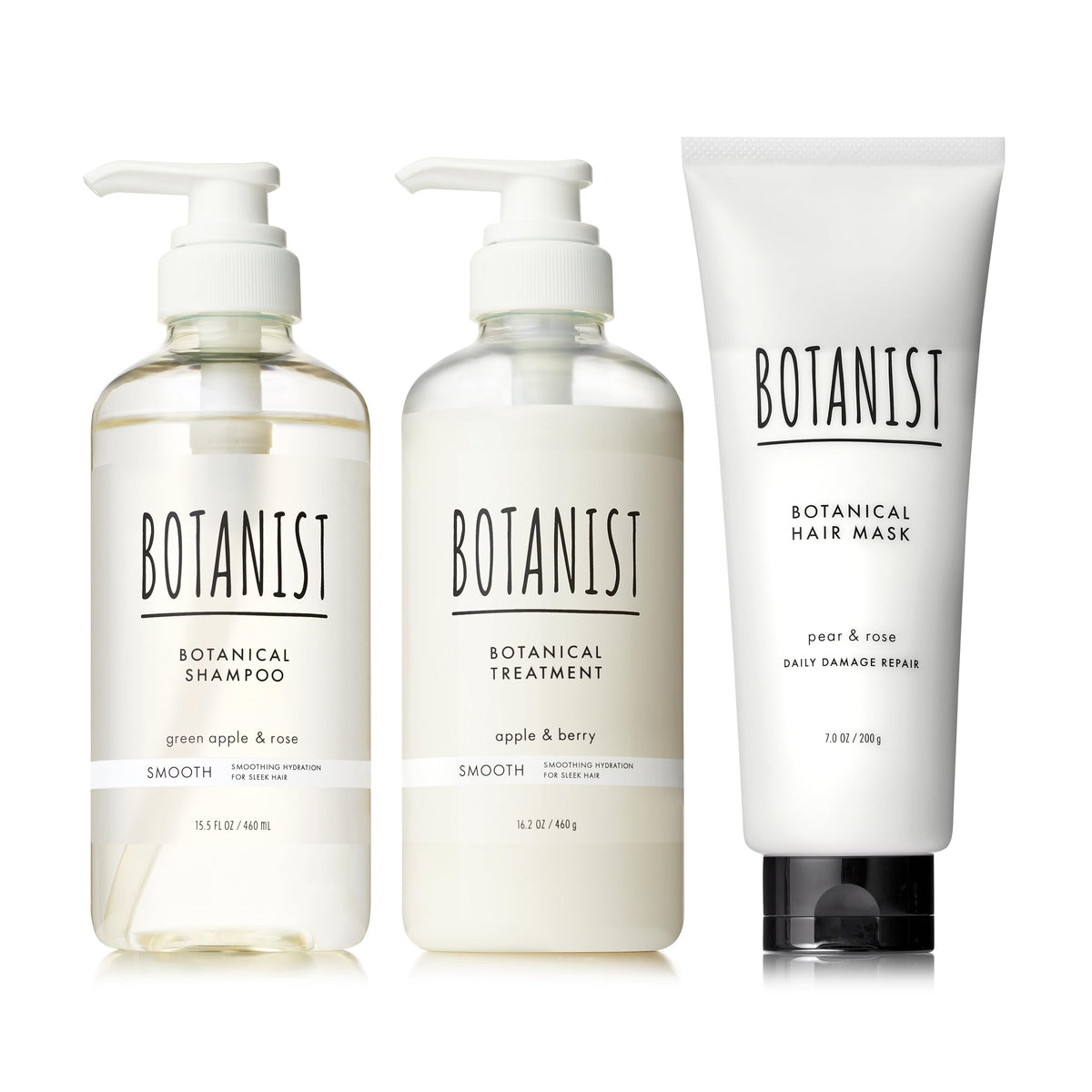 BOTANIST Shampoo et Masque Capillaire Set pour des Cheveux Soignés