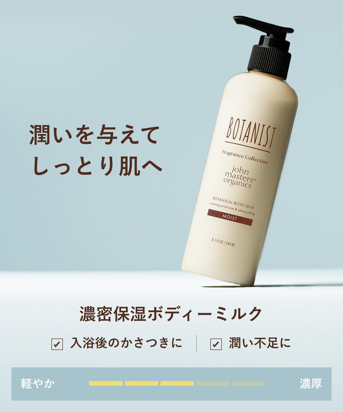 BOTANIST Moisturizing Botanical Body Milk with Natural Fragrance 300ml