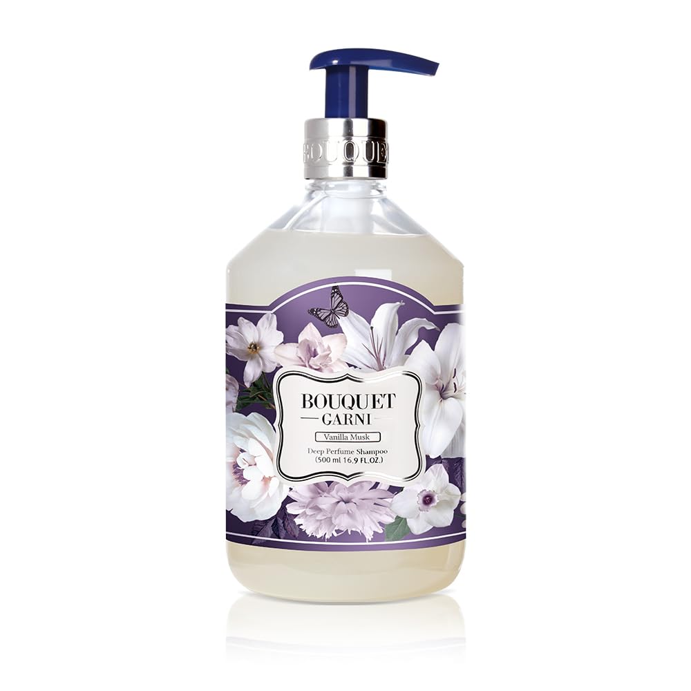 Bouquet Garni Shampoo Vanilla Musk Scent 500ml