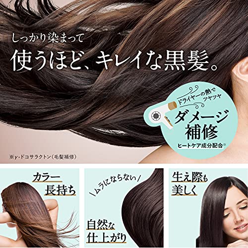 Bosley Hair Color Treatment Natural Black 150g for Easy Coverage