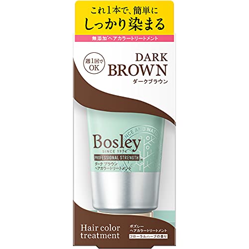 Bosley Hair Color Treatment Dark Brown 150g for Easy Application
