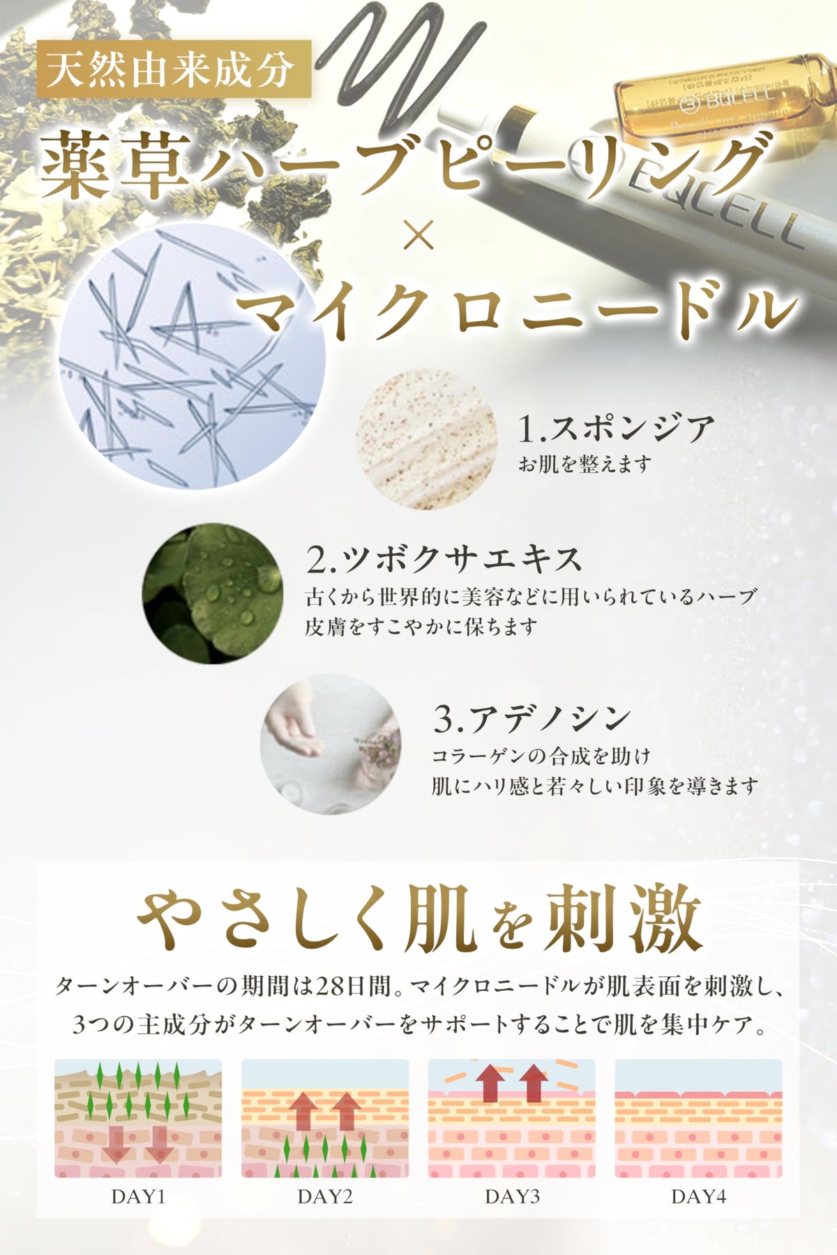BQCELL Herb Peeling Self Treatment for Pore Care 1 Piece