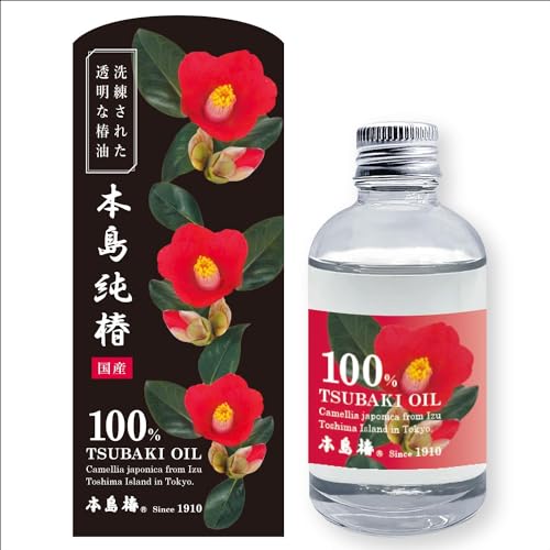 Honsu Tsubaki Honsu Pure Camellia Oil 40ml for Hair and Skin Care