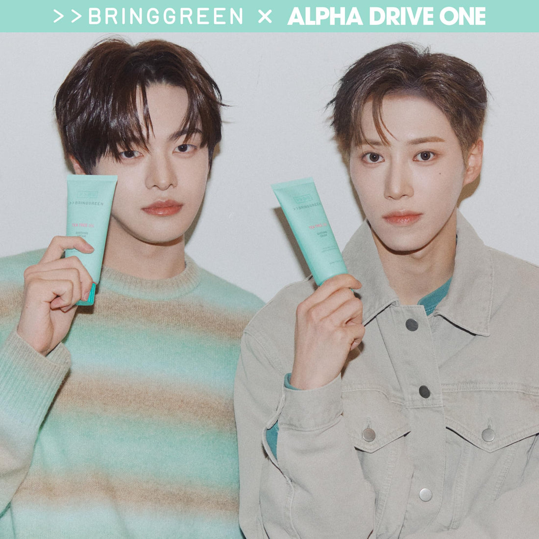 BRING GREEN Tea Tree Cica Smoothing Cream Plus 100ml for Oily Skin