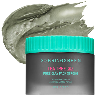 BRING GREEN Tea Tree Cica Trouble Soothing Toner Pads 90 Count