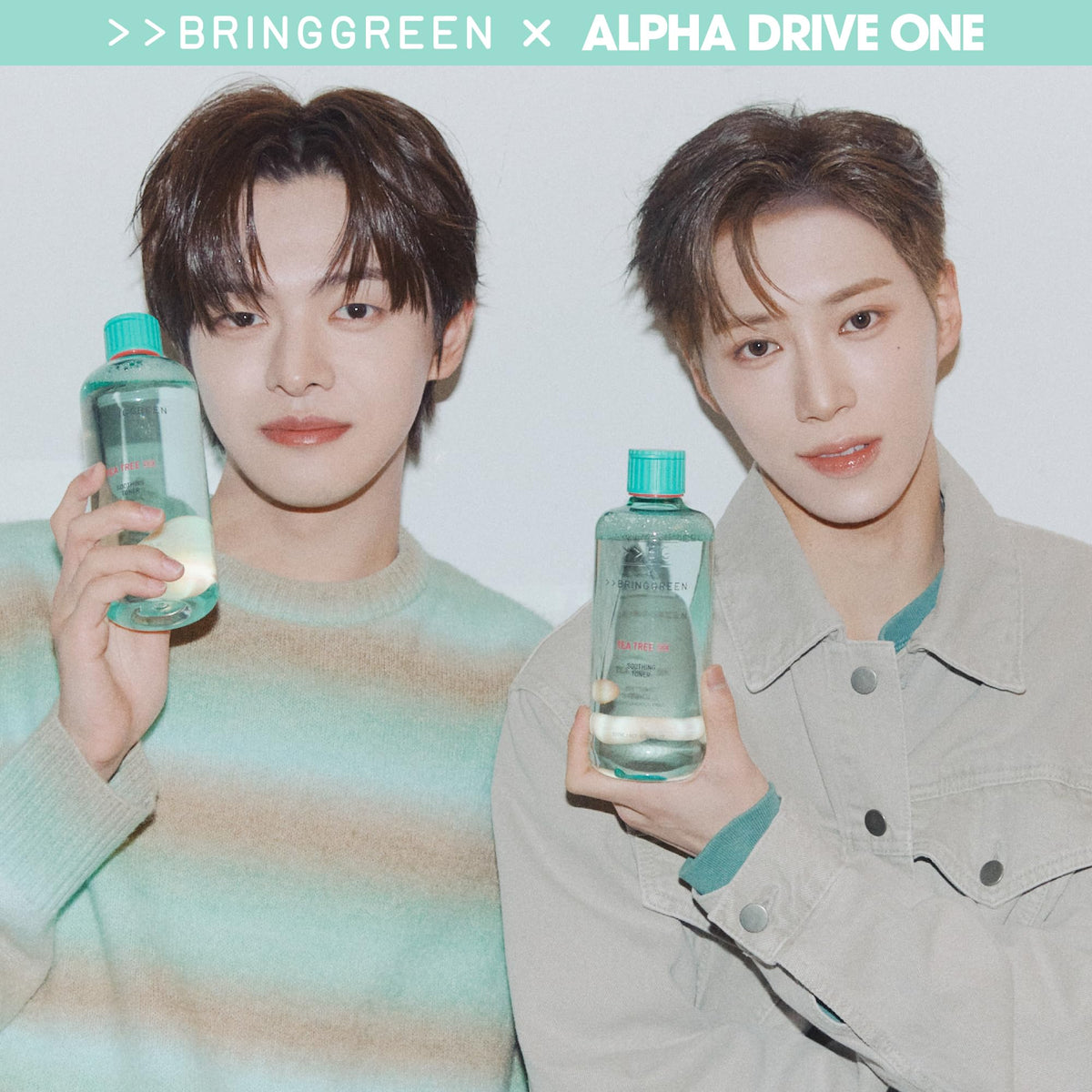 BRING GREEN Tea Tree Cica Smoothing Toner 250mL for Oily Skin