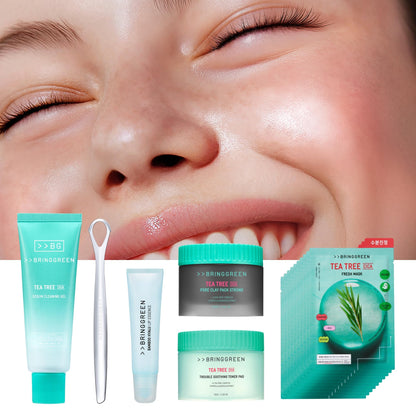 BRING GREEN Tea Tree Cica Special Set for Hydration and Pore Care