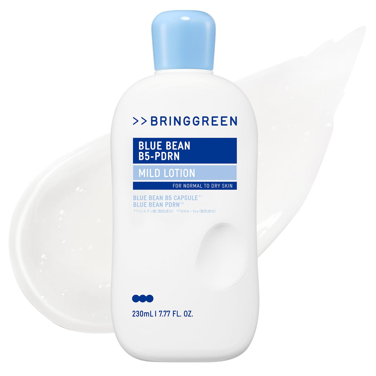 BRING GREEN Blue Bean B5-PDRN Mild Lotion 230ml for Hydration