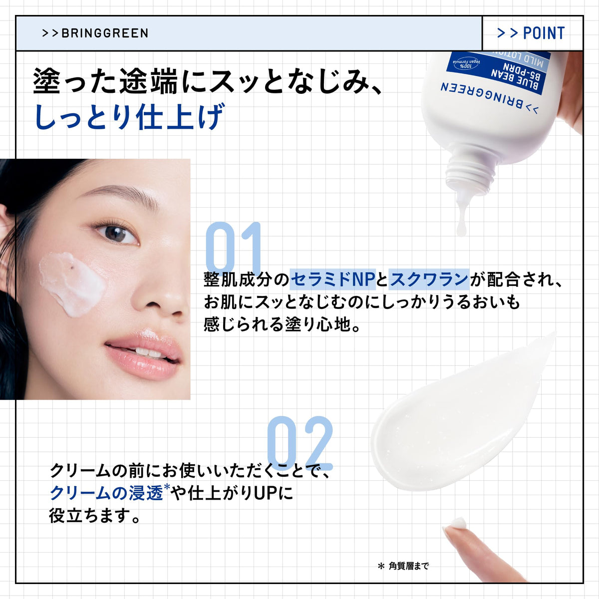 BRING GREEN Blue Bean B5-PDRN Mild Lotion 230ml for Hydration
