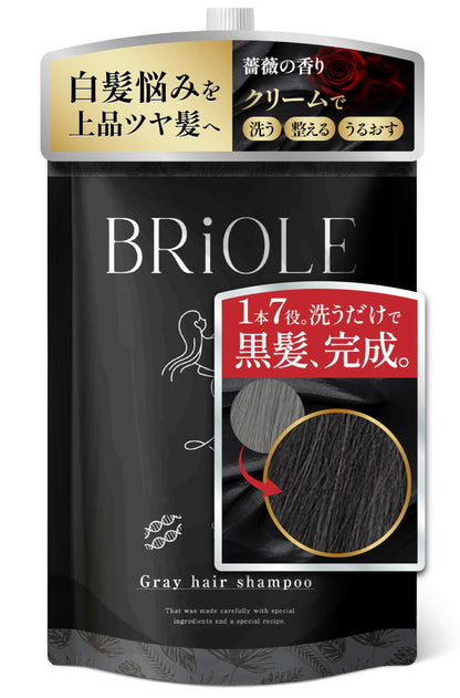 BRiOLE Cream Shampoo for Gray Hair Care 250g