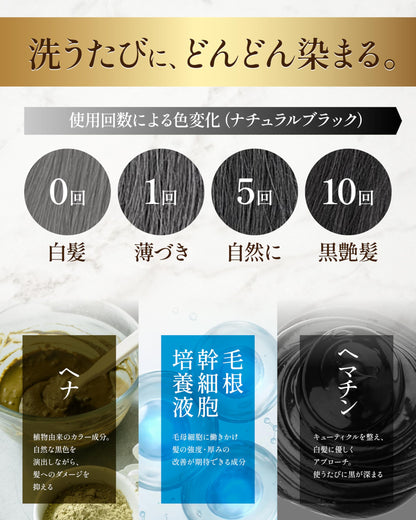 BRiOLE Cream Shampoo for Gray Hair Care 250g