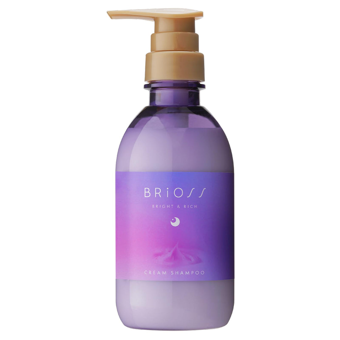 BRiOSS All-in-One Cream Shampoo 400ml for Soft and Smooth Hair
