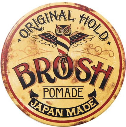 BROSH POMADE Brillant Medium Hold 115g pour tous les types de cheveux