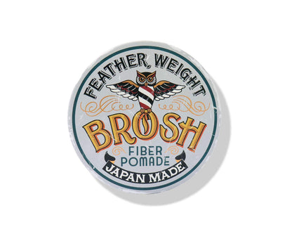 BROSH "mini" FIBER POMADE 40g sans brillance tenue facile