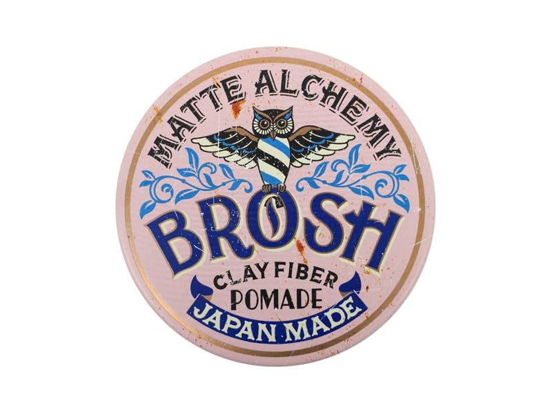 BROSH Clay Fiber Pomade 120g Matte Finish Strong Hold