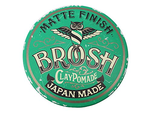 BROSH Mini Clay Pomade 40g No Shine Hard Hold