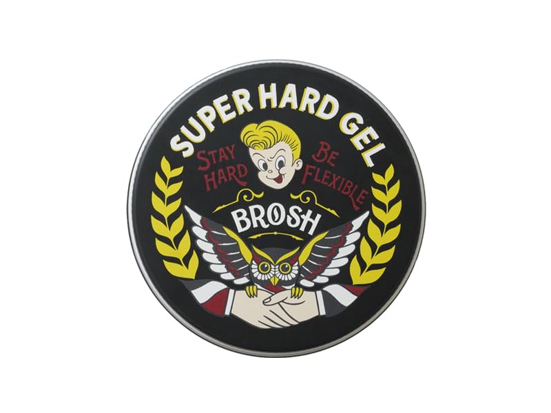 BROSH Super Hard Gel Mini Convenient Styling Gel 75g