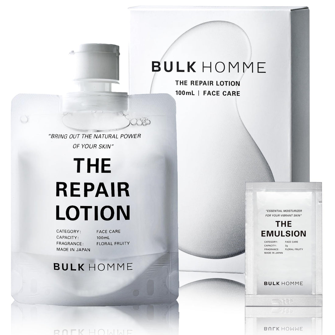 BULK HOMME Lotion médicamenteuse, 100 mL + échantillon