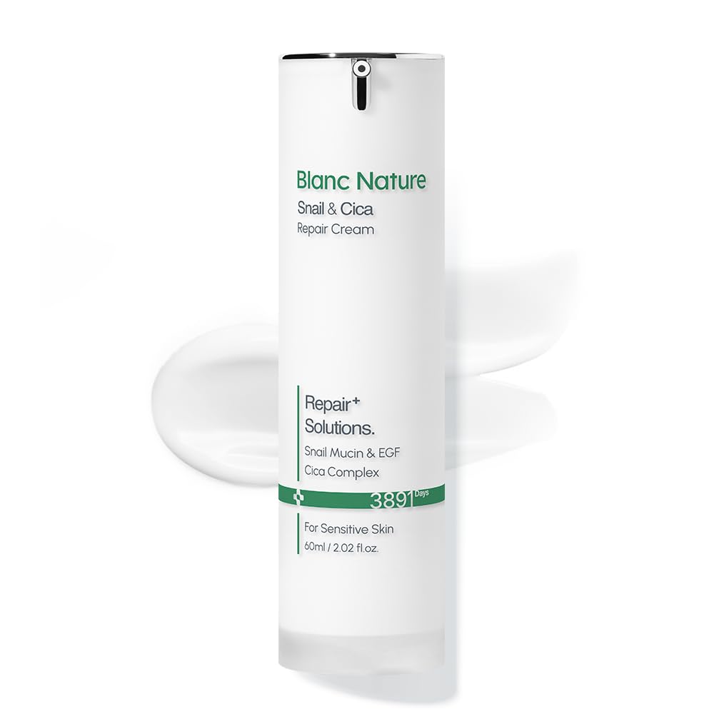 Buran Blanc Concentrated Snail Cream 60ml for Japanese Skincare