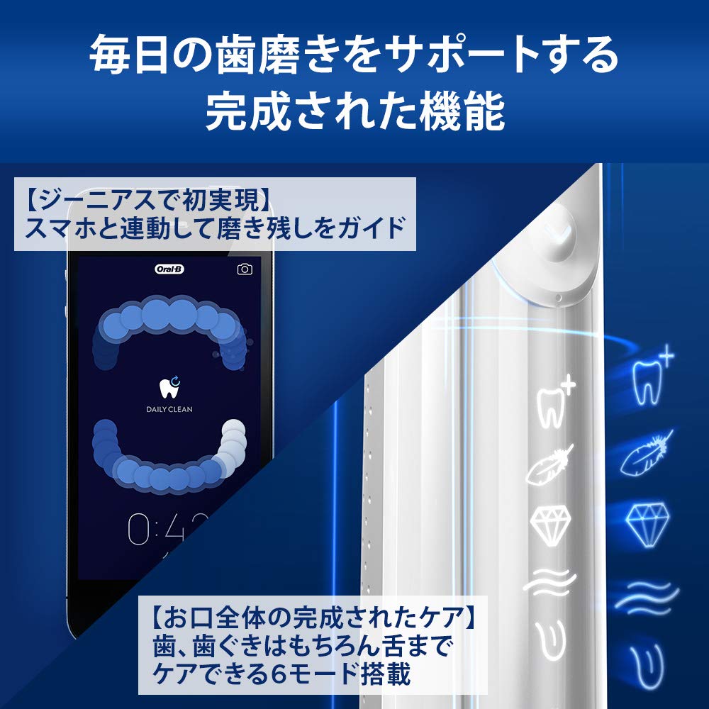 Braun Oral-B Genius 10000A Electric Toothbrush with Travel Case