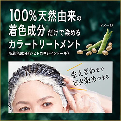 Blaune Hair Color Refill Natural Black 190g for Gray Hair
