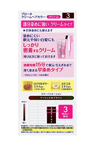 Blaune Crème Colorante Cheveux 40g Couleur Châtaigne Clair