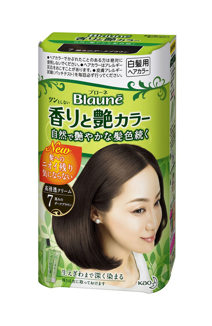 Blaune Hair Color Cream 7 for Vibrant Shine and Softness