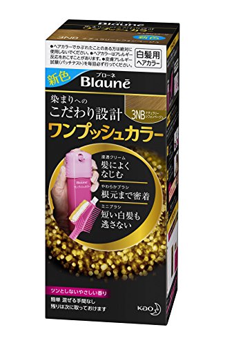 Blaune One Push Color 80g Naturally Chiffon Beige Hair Treatment
