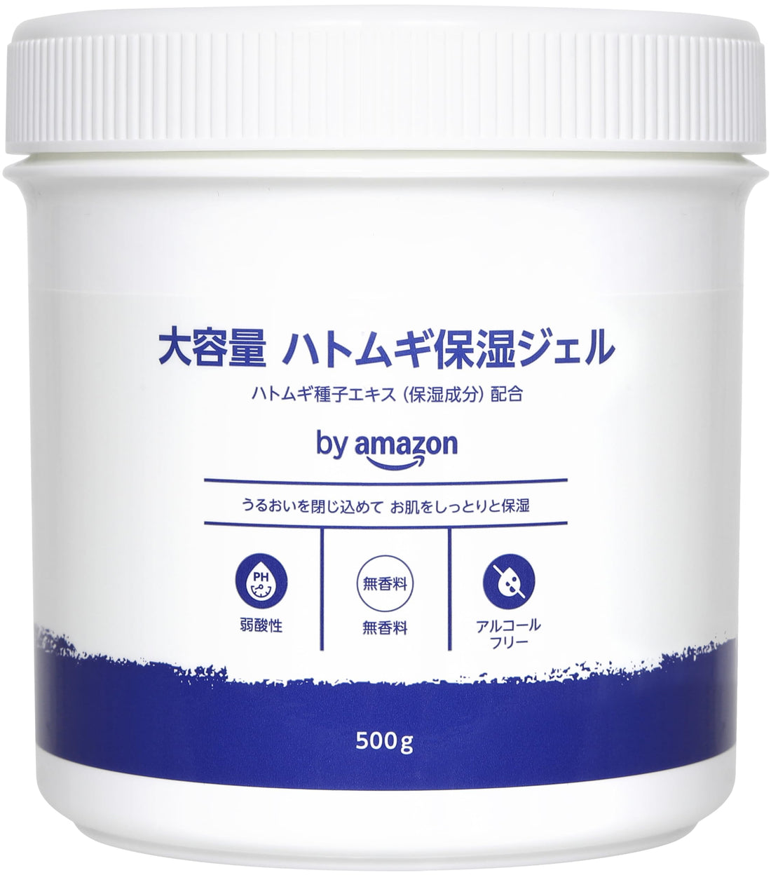 by Amazon Gel Hydratant à Graines de Coix 500g pour Soins de la Peau