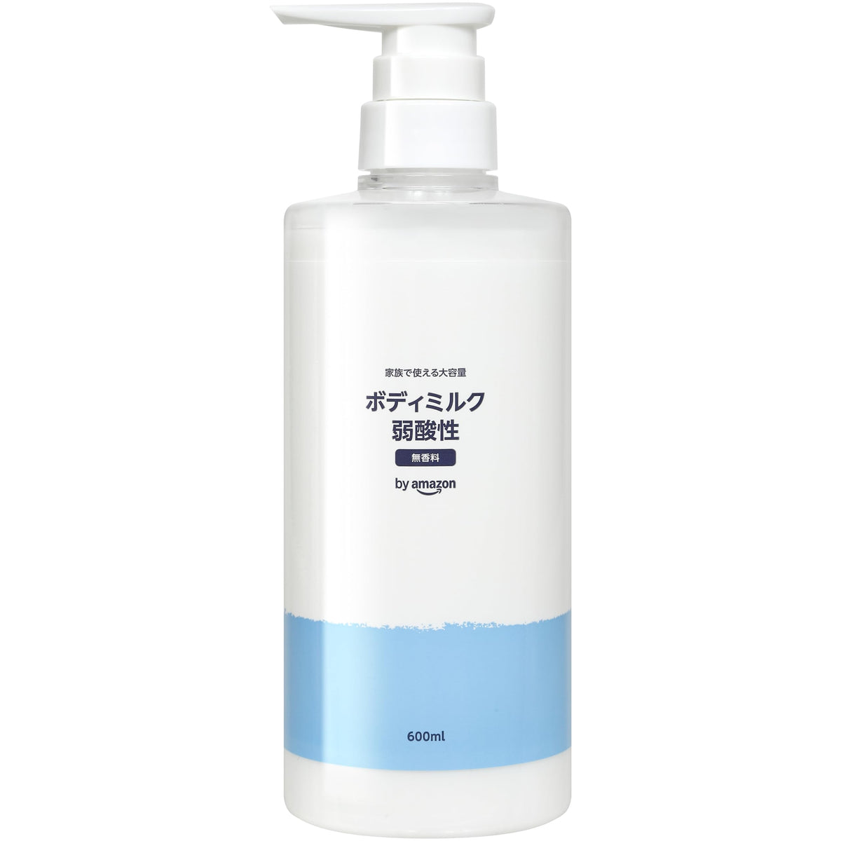 by Amazon Fragrance-Free Body Milk 600ml for Hydration