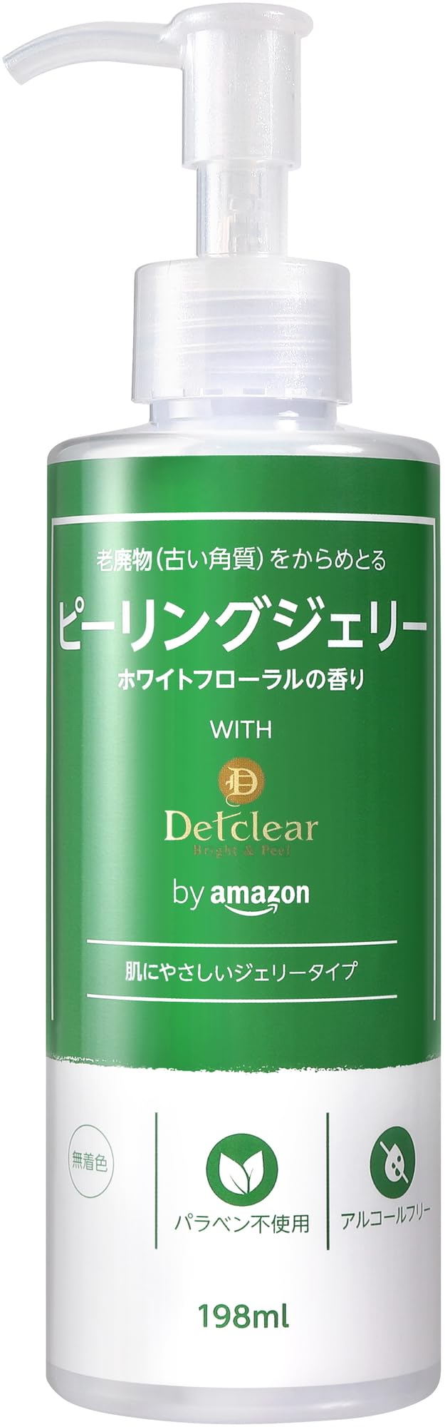 by Amazon DET Clear Bright &amp; Peel Peeling Jelly CICA 198ml