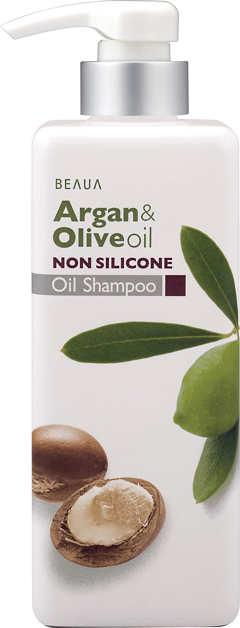 BYUA Argan &amp; Olive Oil Shampoo 550ml for Japanese Hair Care